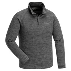 Pinewood Abisko Midlayer Half Zip D.Grey Mel