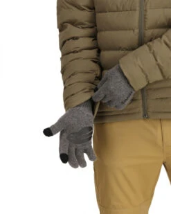 Simms Wool Full Finger Glove Steel -Sportviswinkel 13540 030 2030r 4