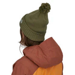 Patagonia Powder Town Beanie Line Logo Ridge Patch: Wyoming Green -Sportviswinkel 29187 LIWG ALL 3