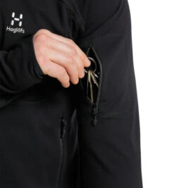 Haglöfs Wool Blend Hood Men True Black -Sportviswinkel 6050592C5020r 5