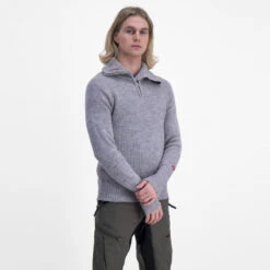 Ulvang Rav Sweater W/zip Grey Melange -Sportviswinkel 77005 11200r 4