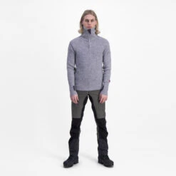 Ulvang Rav Sweater W/zip Grey Melange -Sportviswinkel 77005 11200r 5
