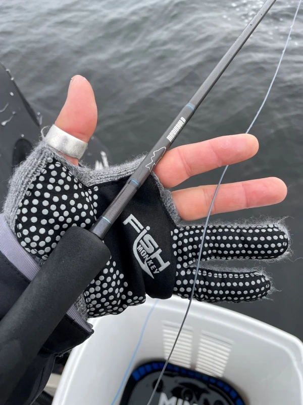 Fish Monkey Bauers Grandma Two Finger Wool Glove 5 Fish Monkey Bauers Grandma Two Finger Wool Glove - Afbeelding 3