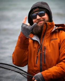 Fish Monkey Bauers Grandma Two Finger Wool Glove 17 Fish Monkey Bauers Grandma Two Finger Wool Glove -Sportviswinkel FM325 LXLr 8