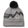 Yeti Freestyle Knitted Beanie Gray/Black -Sportviswinkel H023G 1