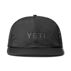 Yeti Logo Badge Panel Performance Hat Black