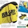 SeaGrip SuperFabric Inshore Glove (vänster) -Sportviswinkel HG TP4000 L